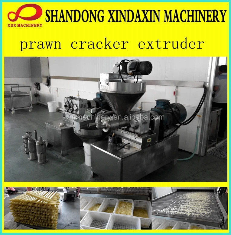 prawn cracker extruder machine