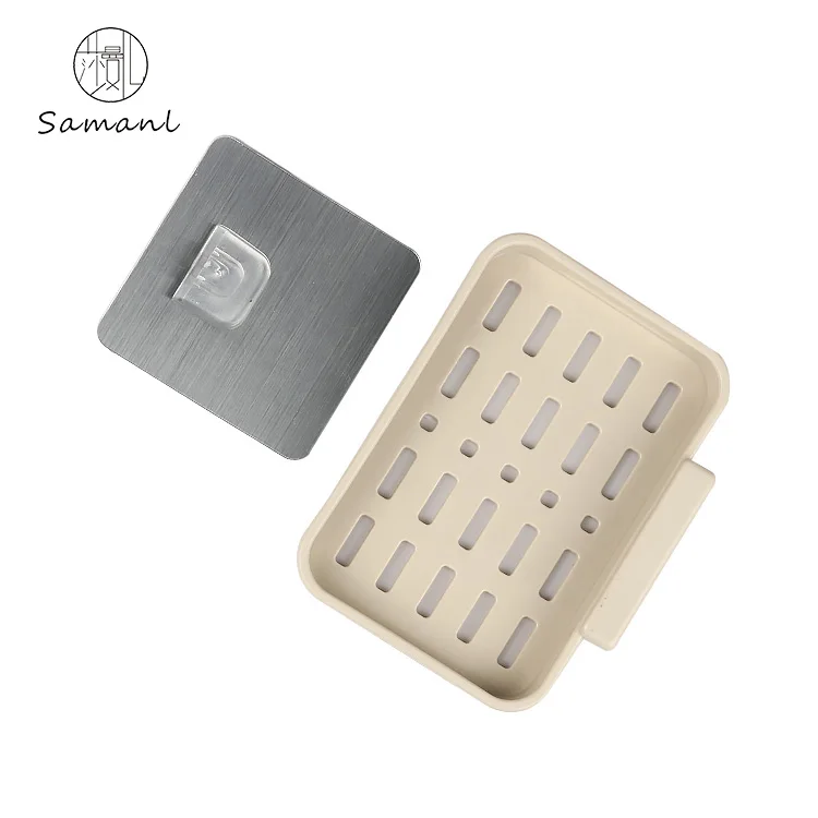 2019 Modern Style Wall Mount Plastic Bathroom Accessories Color Box Magic Stick Plastic Toothbrush Holder Plastic Bath Set