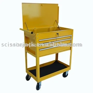 
580 Lb. Capacity Four Drawer Tool Cart 7407 
