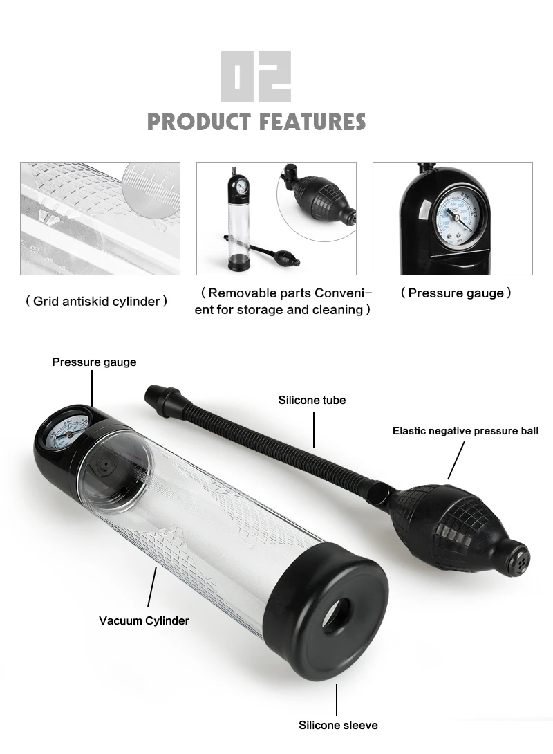 
2021 New Enlargement Pumps,Penis Extender vacuum pump, Adult Products sex products for men penis Cock pro extender sex toys 