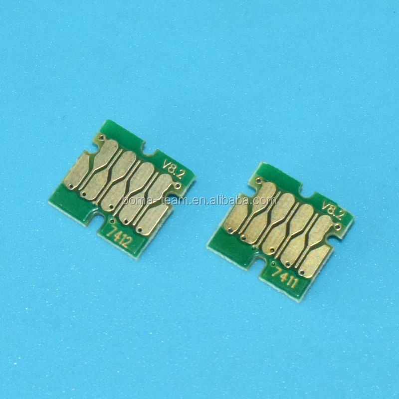 Чернильные чипы T741X T7411 T7412 T7413 T7414 1000 мл для Epson F6070 F7070 F6000 F7000 F7170 F7270 F6200 F7200 F9270 F9300