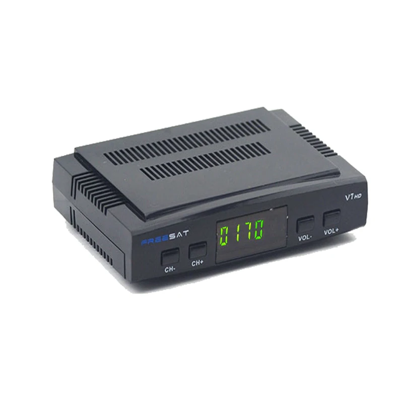 Спутниковый ТВ-приемник декодер Freesat V7 HD DVB-S2 + USB инъекций Поддержка full powervu Freesat V7