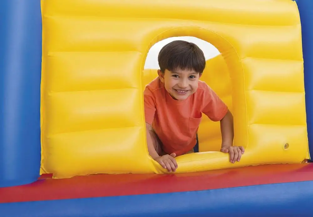 
Intex 48259 Indoor Playground Toys JUMP-O-LENE Inflatable Jumping Castle 