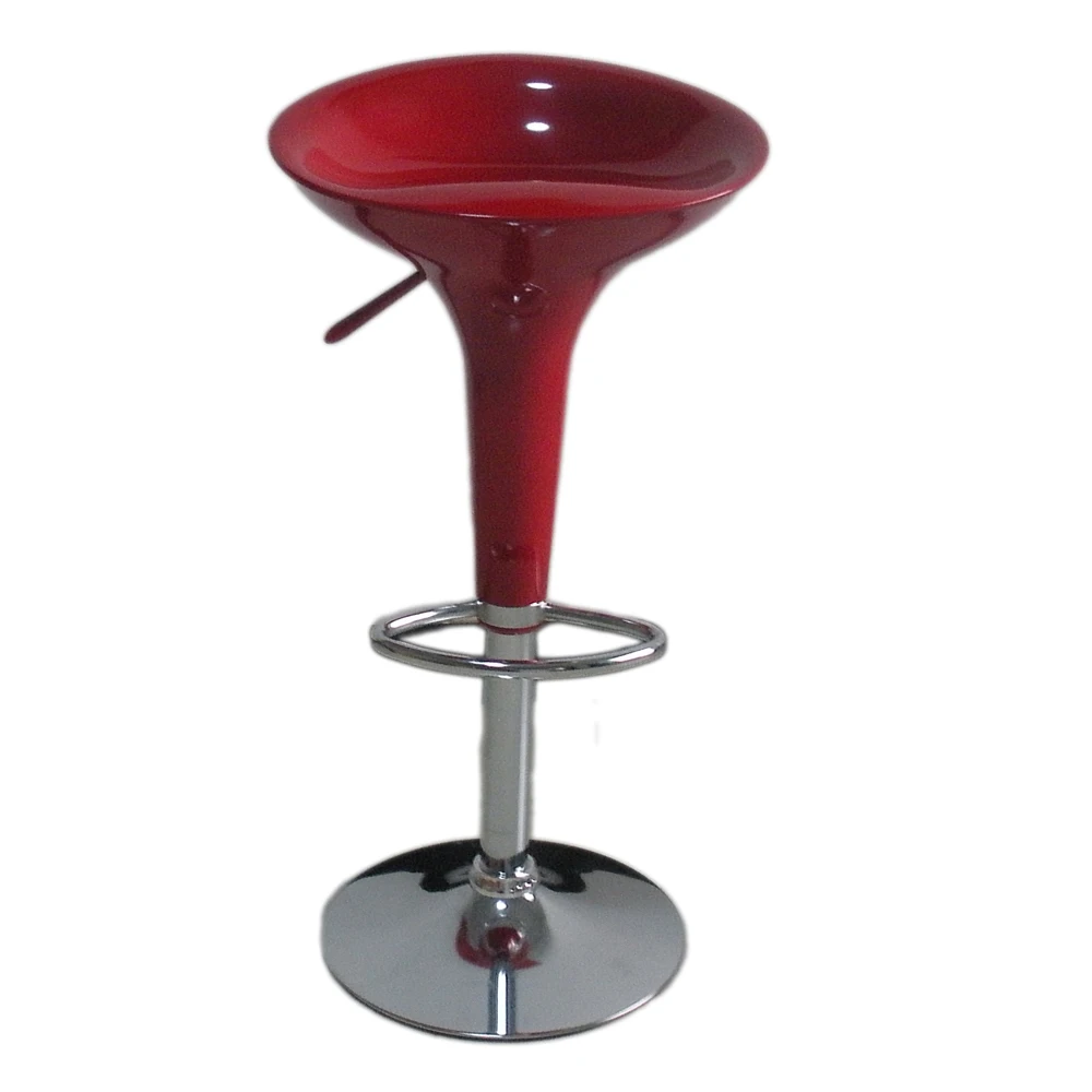 GY-901 высококачественный современный пластиковый цветной барный стул, поворотный барный стул