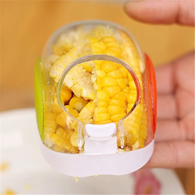 Factory Wholesale Custom Logo Food Grade Handheld Corn Cob Cutter Corn Stripper