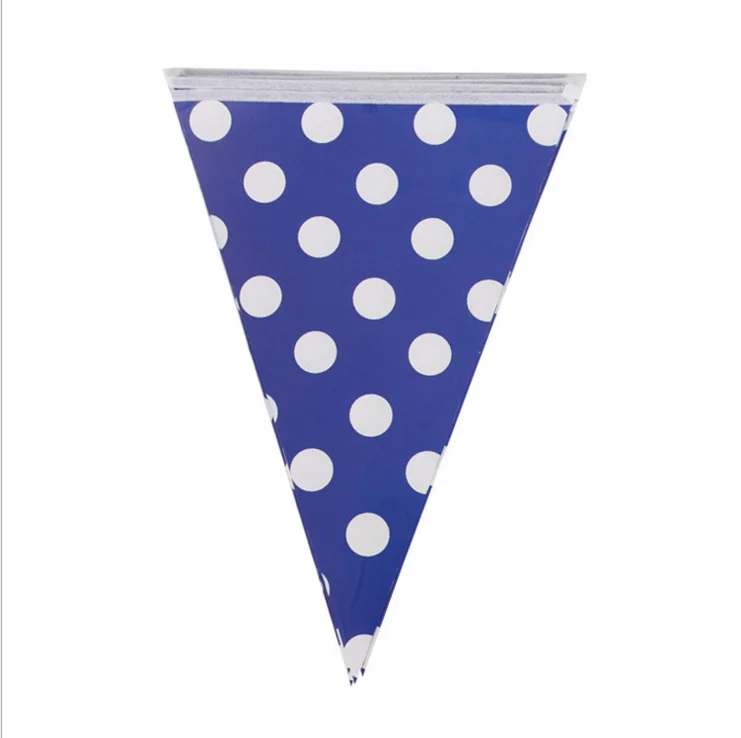 Новый дизайн, красочный дизайн, Радужный тканевый флаг в горошек, баннер для вечеринки