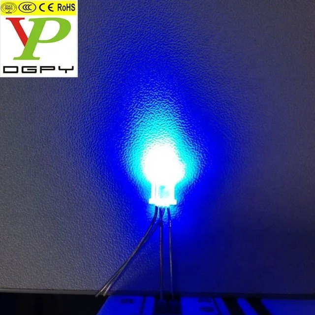 Rohs approval 5mm RGB Ultra bright LED common Cathode 1.8-3.4v 4pins
