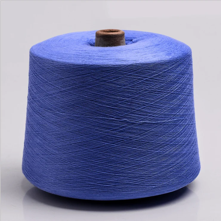 Item WX-00476 Spun dyed linen fiber flax knitting yarn for rugs