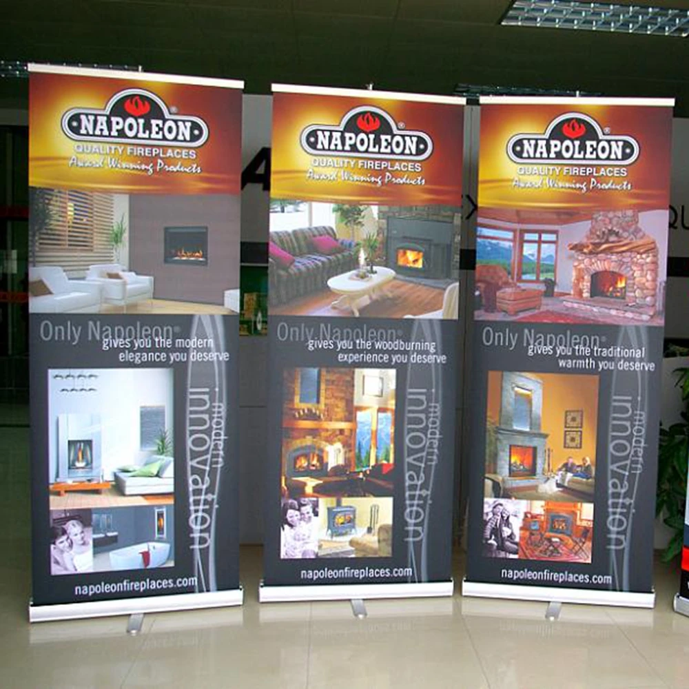 Factory Price Professional Tailored Advertising Led Roll up Banner Light