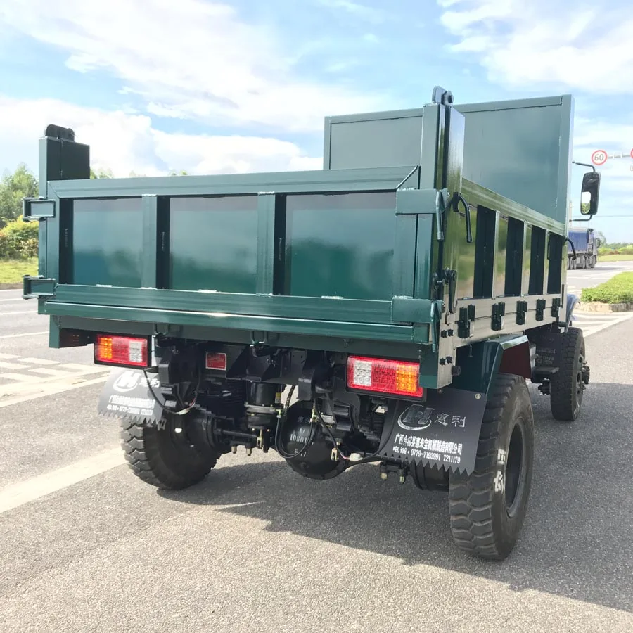 HL134 65hp 4 cylinder mini dumper truck 4wheels mini dump truck