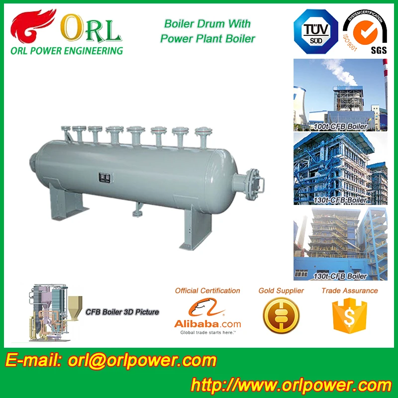 Мощность котла SA516GR70 steel boiler запчасти барабан ЛОР Питания сертификат ISO9001 производитель