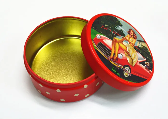 Round Tin Watch Box for Disney Brand