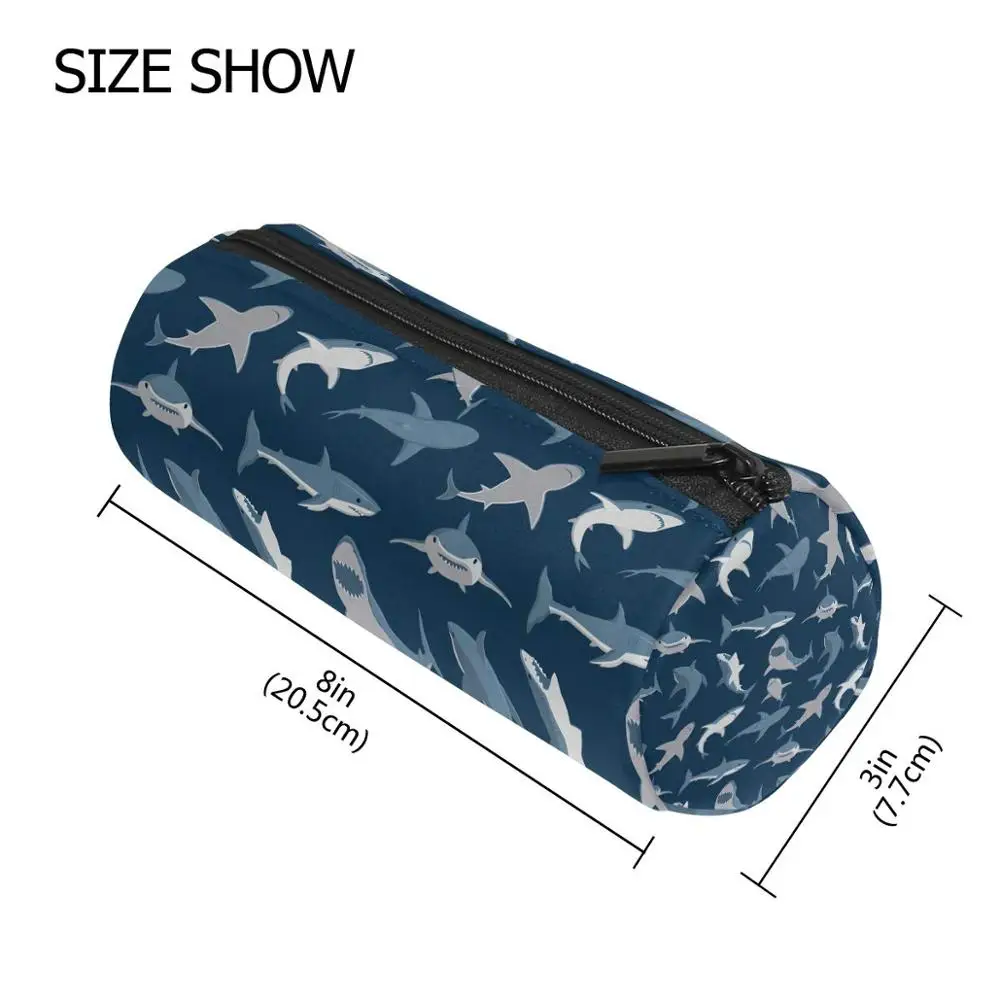  Looking School Neoprene Felt Pencil Case Pouch Bag For