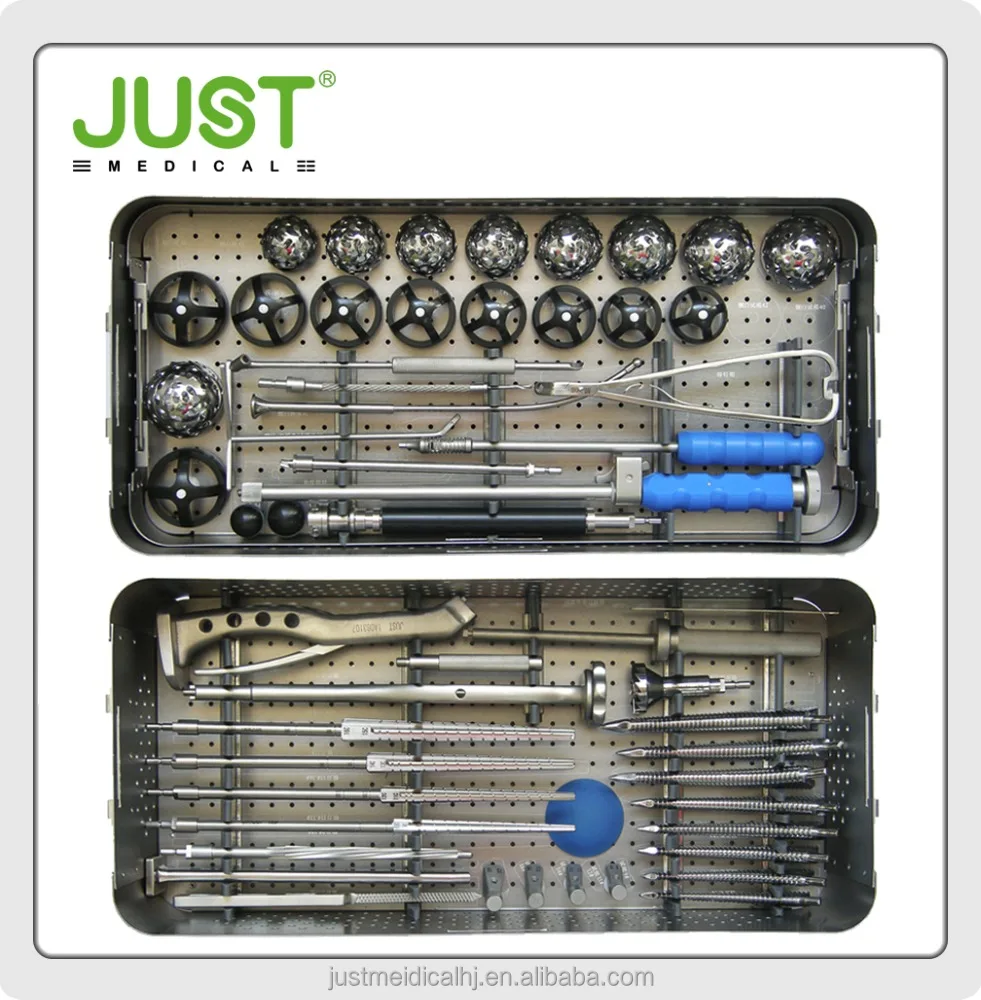 
Ортопедический искусственный набор инструментов для суставов бедер 