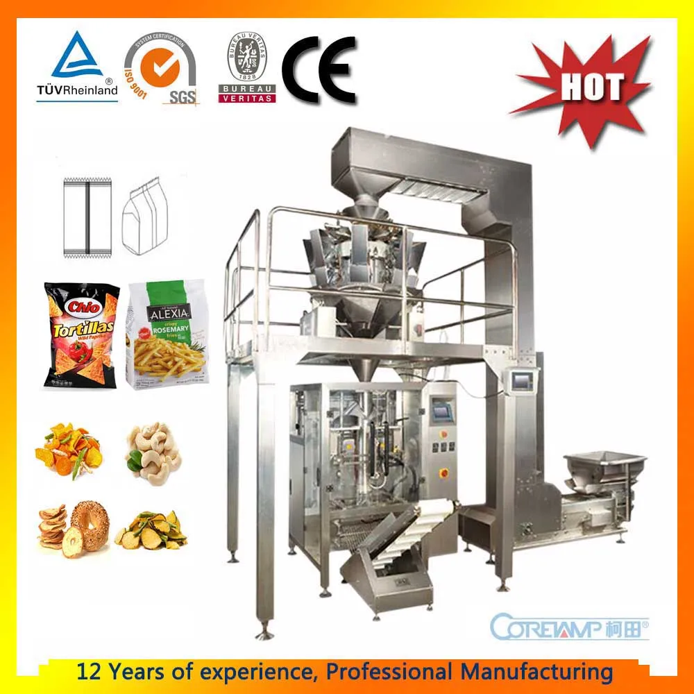 Automatic Plastic Bag Pistachio Cashew Peanut Filling Packing Machine