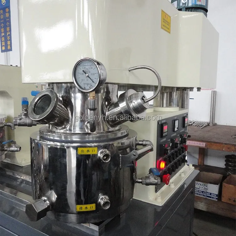 Lab Liquid silicone rubber vacuum power mixing machine