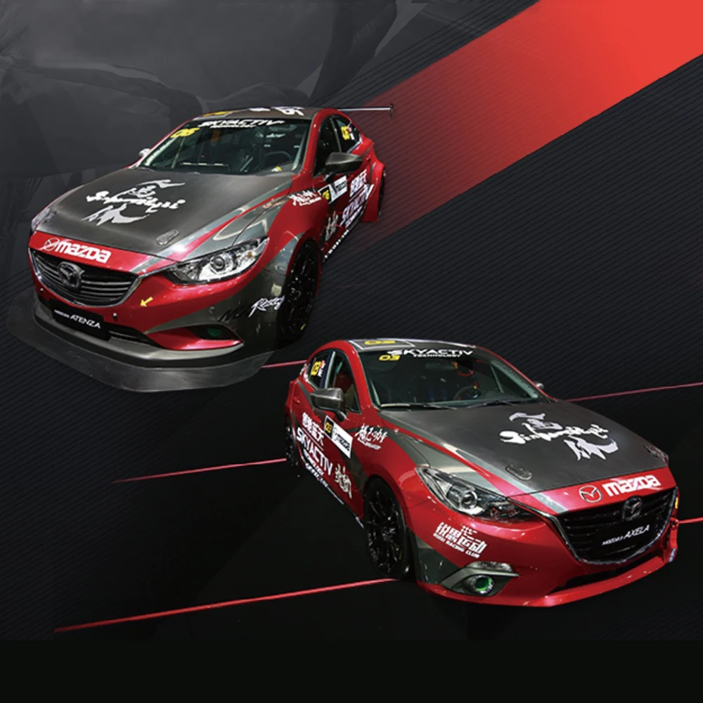 self adhesive decorative big size car body decal stickers printing with weather resistant for 3-5 years