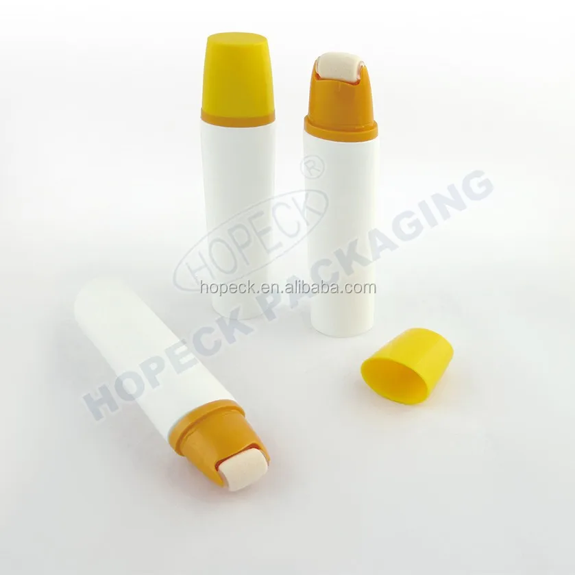 
30ml, 50ml, 75ml, 100ml, 150ml, 200ml PE tottle bottle with sponge applicator 