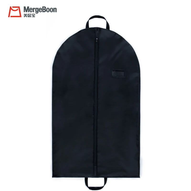 Custom luxury folding coat cover garment suit bag for travel RPET