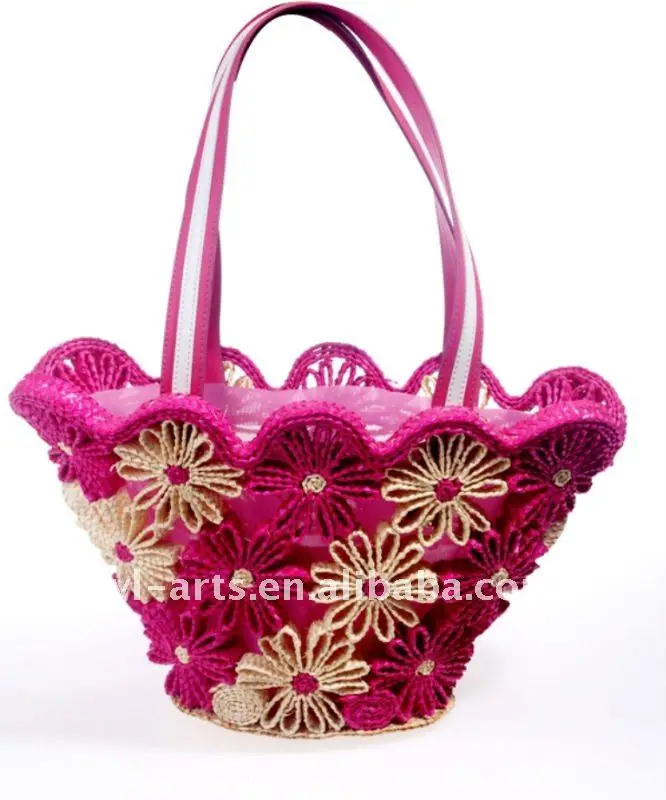 
2011 fashion straw handbag 