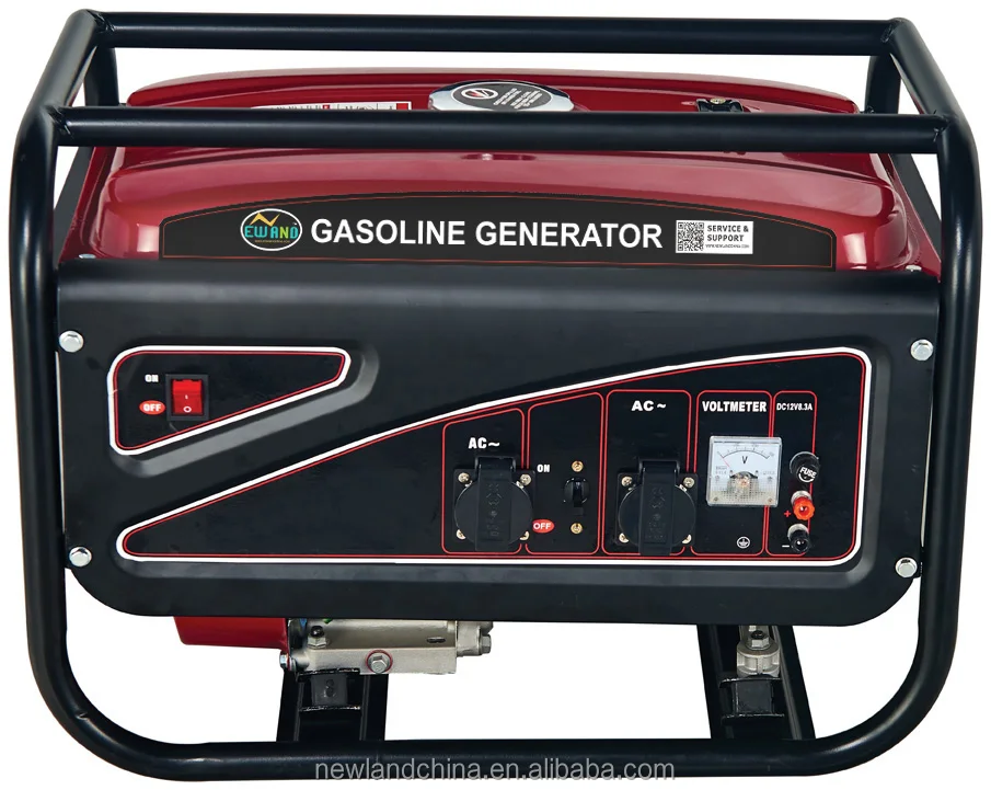 3.0kW electric starting 9hp бензиновый генератор с воздушным охлаждением
