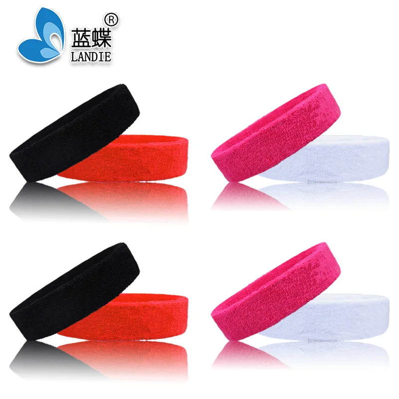 hot sale Cotton Knitted Terry Custom Sport Headband