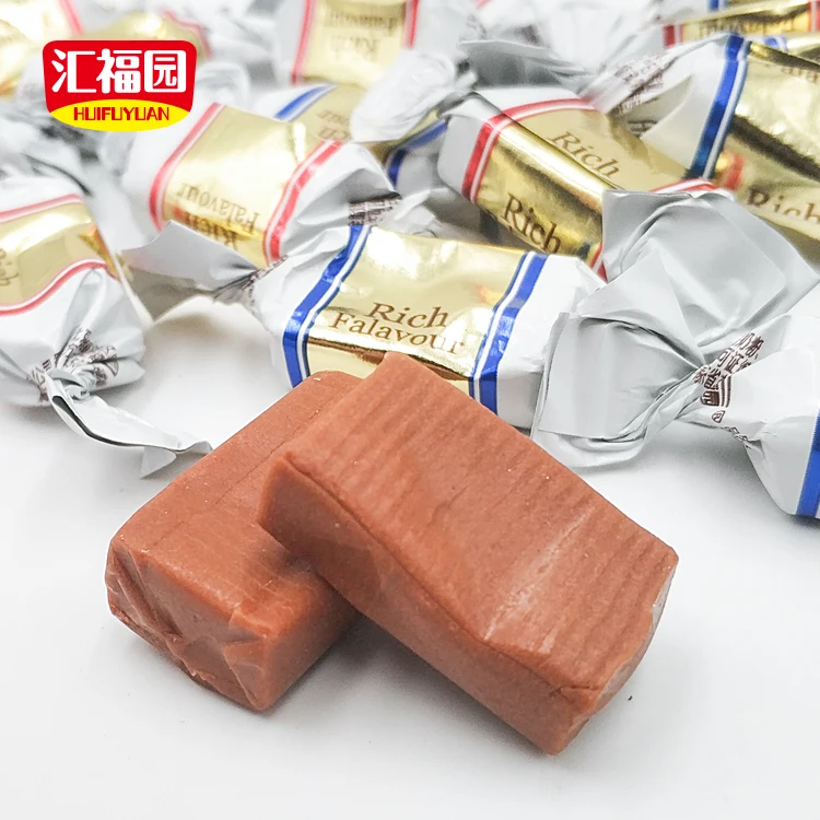 
HUIFUYUAN brand sweet chocolate milk candy 
