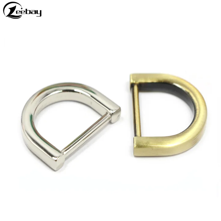Dongguan  market handbags metal D ring bag making strap buckle accessories