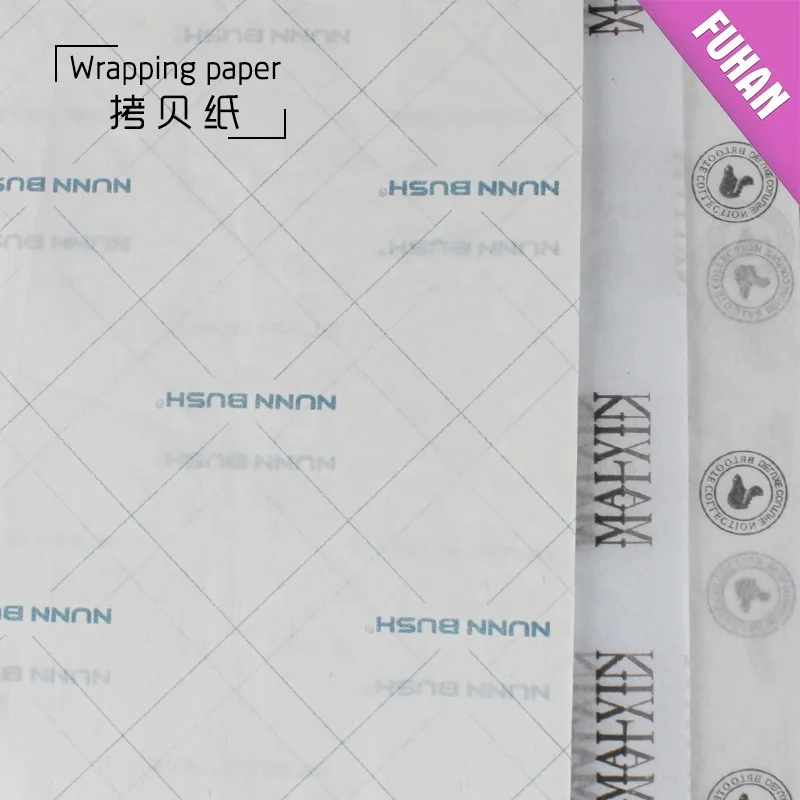 
FSC High Quality Packaging Paper Custom Logo Food Wrapping Paper 