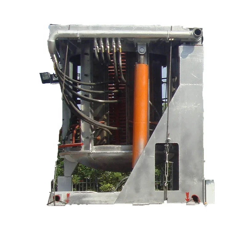 Hot Sell SEMC Brand 10 ton capacity iron steel induction melting furnace