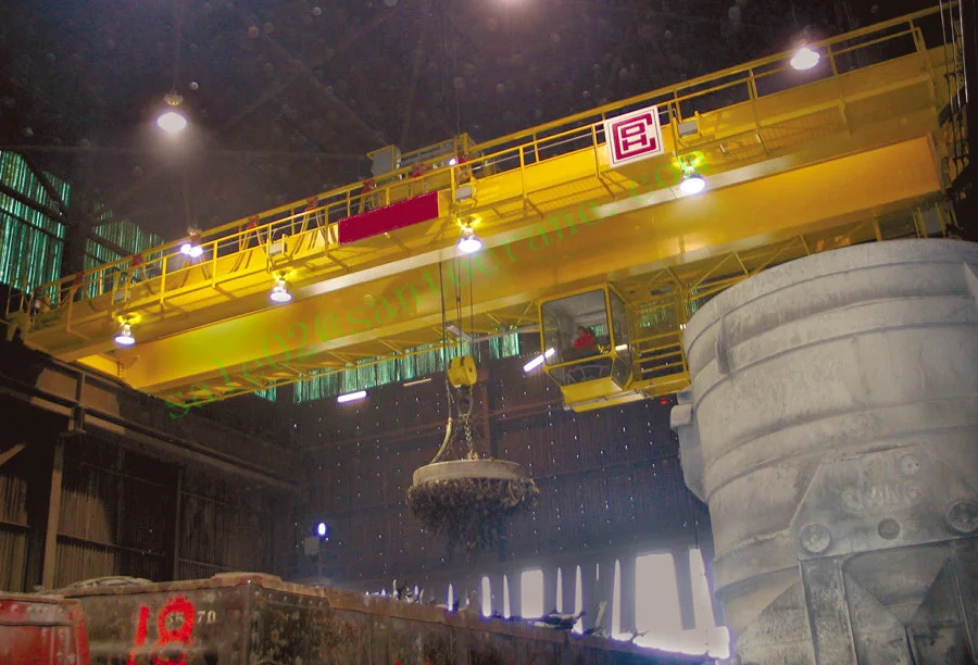 25 Ton Overhead Magnet Crane for Scrap Yard, Magnet Crane Price