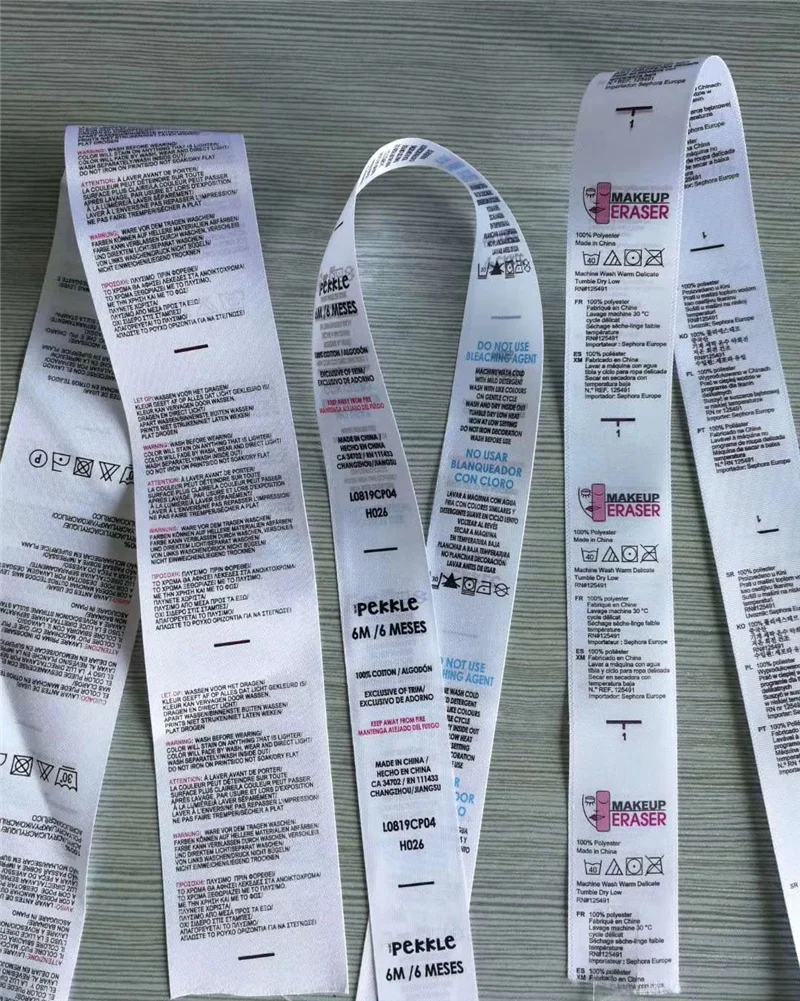 UGS1002 2 Color Automatic Rotary Satin Label Printing Machine, textile polyester ribbon tape offset printer