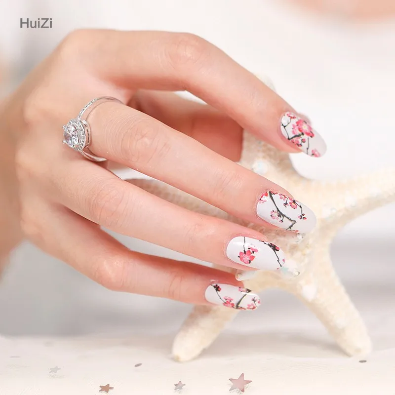 2023 nail design stickers image gel nail polish wraps/ sticker