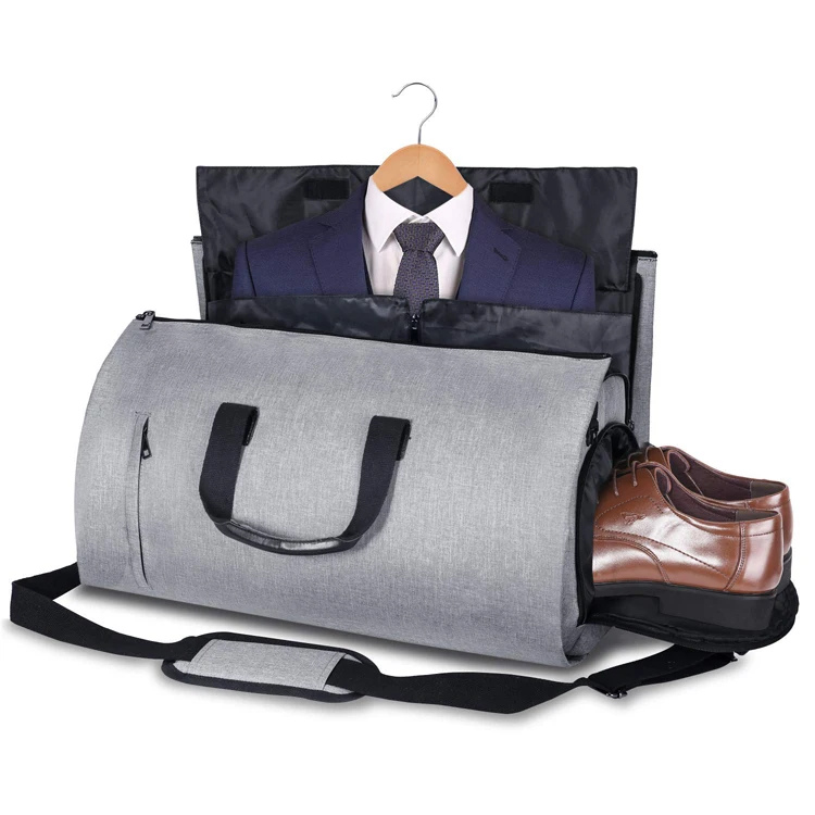 Versatile Business Travel Bags Companion: Foldable & Convertible 2-in-1 Garment Bags for Seamless On-The-Go Fashion Protection