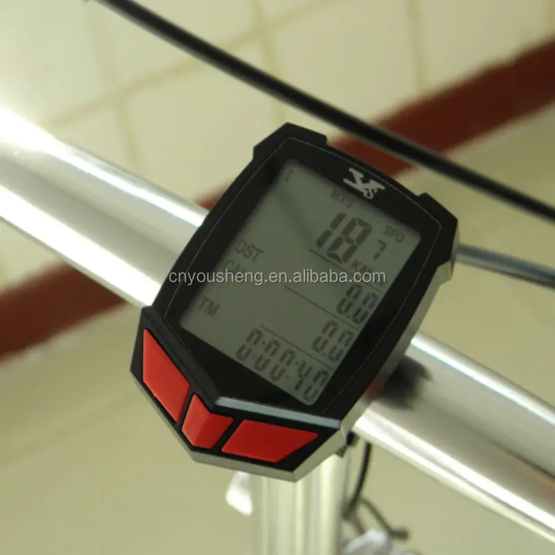 YS 661 wireless exercise bicycle computer digital multi function high quality speed odometer