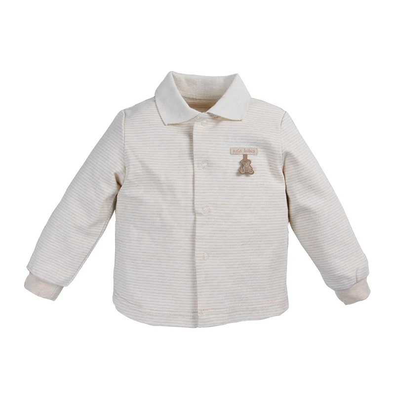 
wholesale baby long sleeve organic cotton baby t-shirt clothes kid garments 