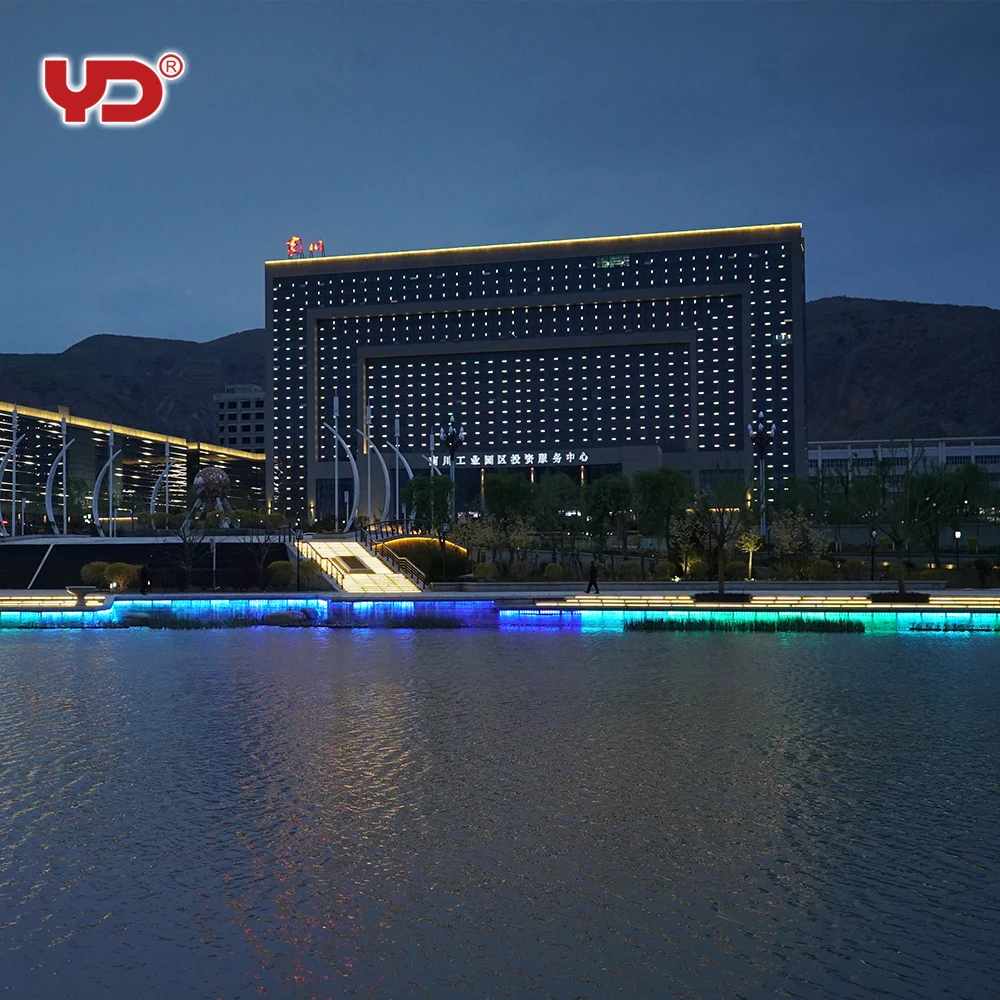 High quality full color DMX512 waterproof IP68 SMD5050 40mm pixel led light