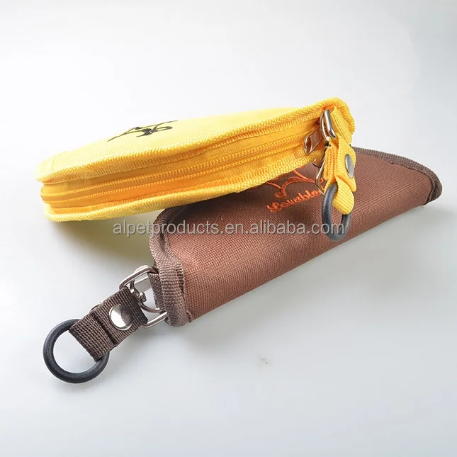 
Collapsible Fabric Travel Pet Bowl Portable Foldable Dog Food Water Bowl 