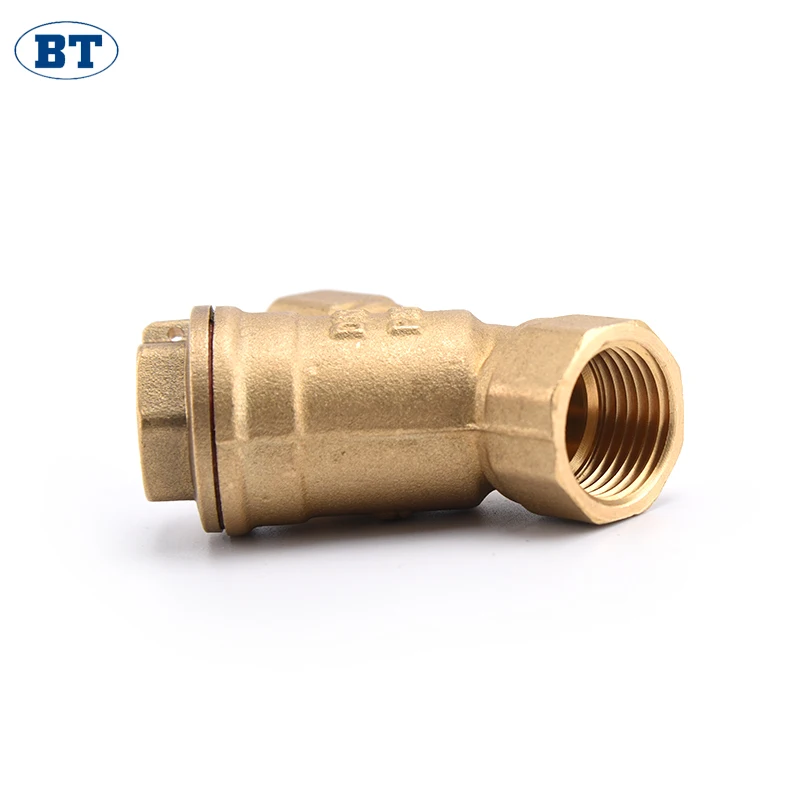 BOTE OEM BT5006 high pressure Female thread brass Y shaped strainer check valve price