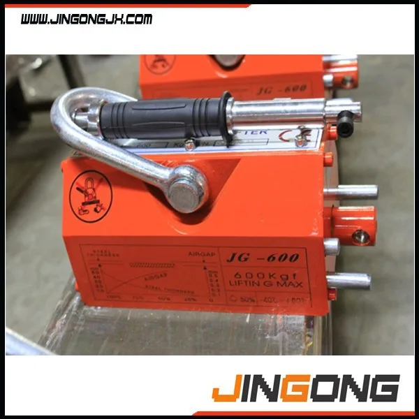 Manufacturer 100kg,400kg,600kg,1t,2t,3t,5t permanent magnetic lifter, steel plate lifting magnets