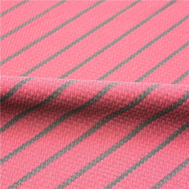 Cheap Price Soft Handle Polyester Spandex DTY Rice Jacquard Bowknot Print Knitted Fabric Child