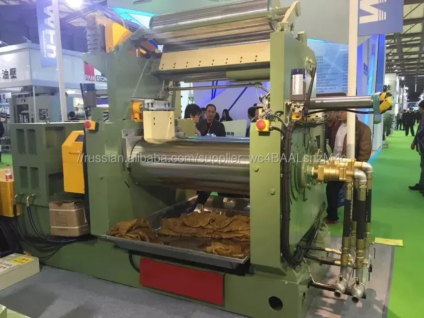 Четырехвалковый каландр для резины