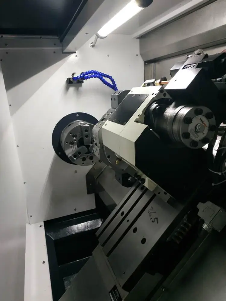 TCK6350  SLANT BED AND LINEAR GUIDE WAY CNC METAL  LATHE