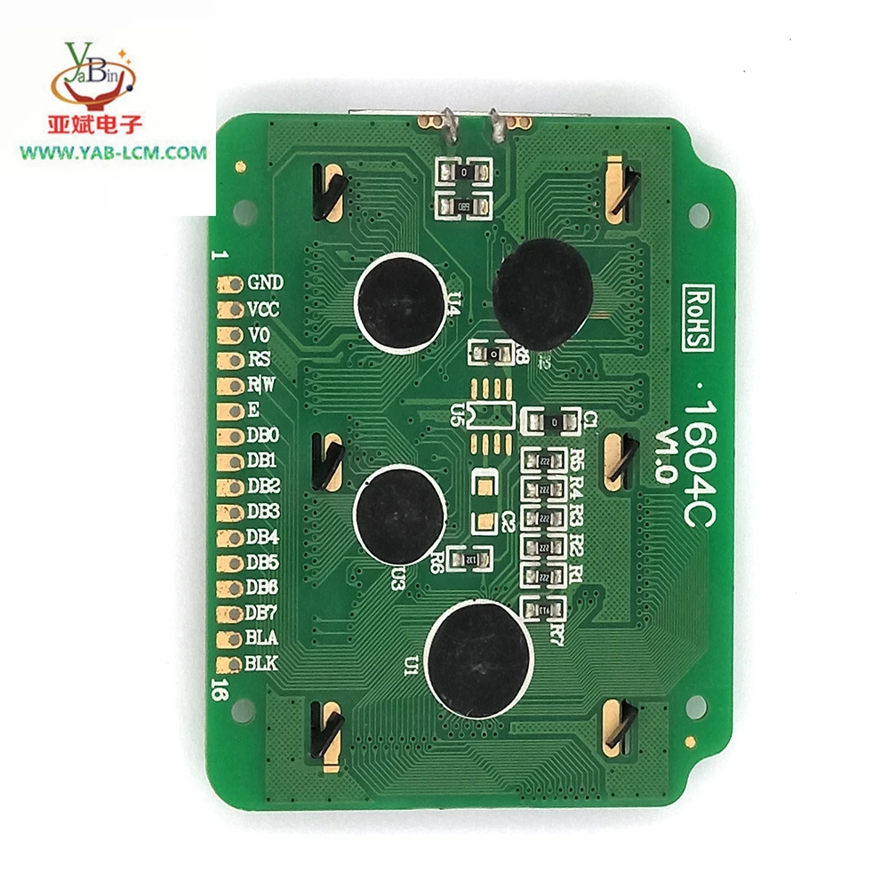 Popular Top Quality 1604 Cob/Stn Low Power Character Lcd Display Module