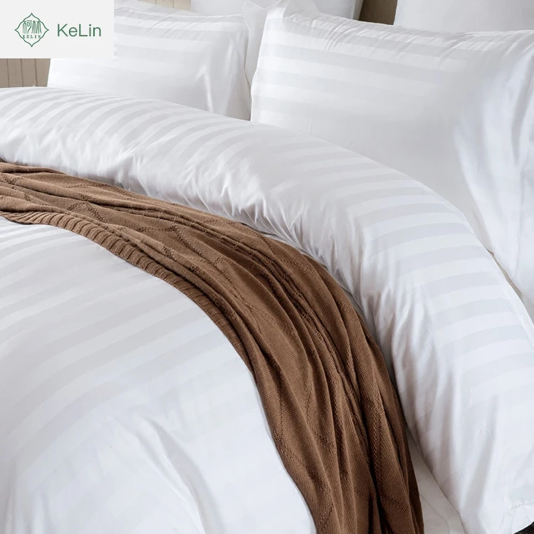 Nantong Hotel Bedding Factory Wholesale Hotel Bed Cover Set