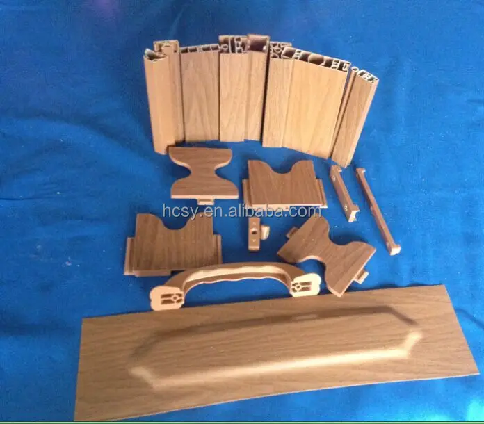 
Extrusion PVC plastic folding doors profile 