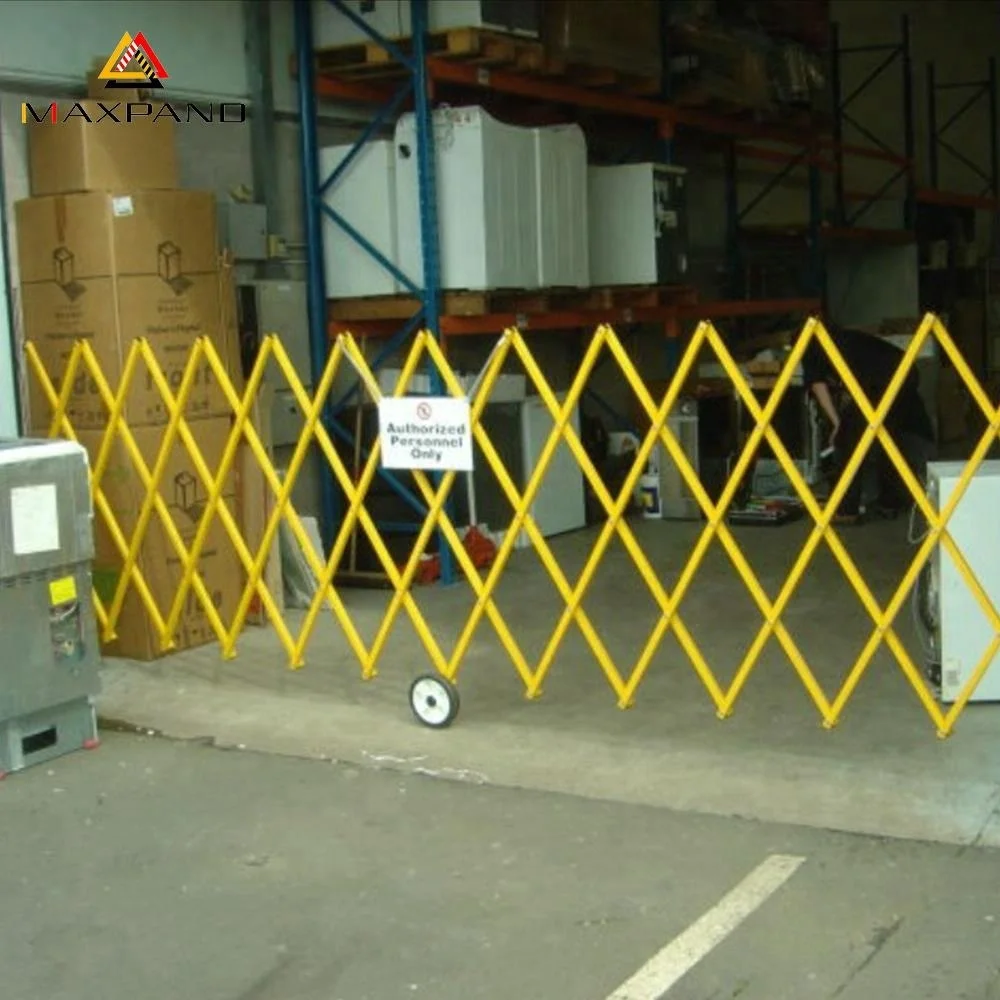 
Maxpand Steel Retractable Security Grill Fence Design 