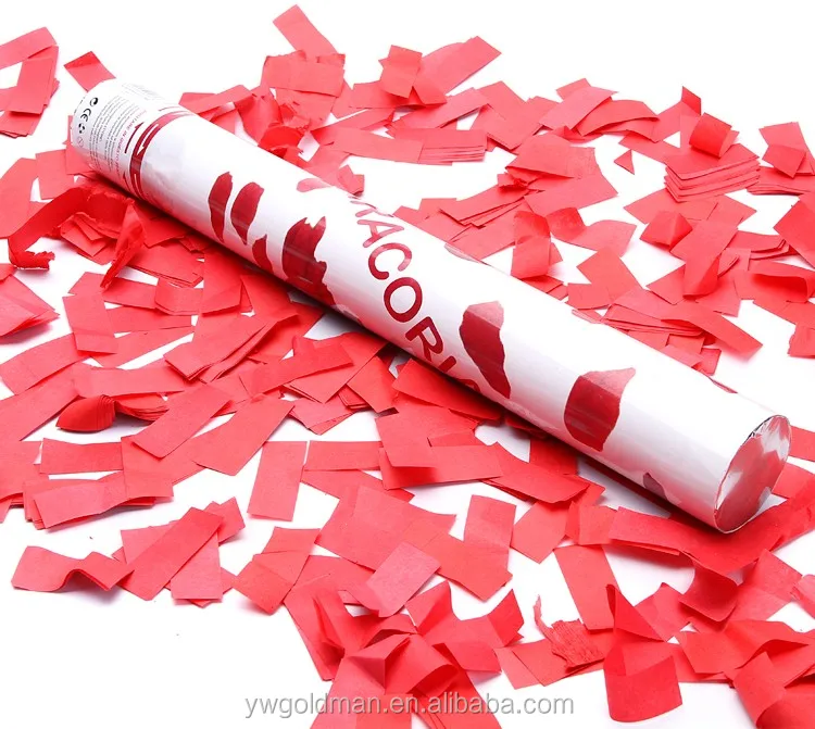 Красный сердца для свадьбы конфетти взрослой вечеринки Поппер