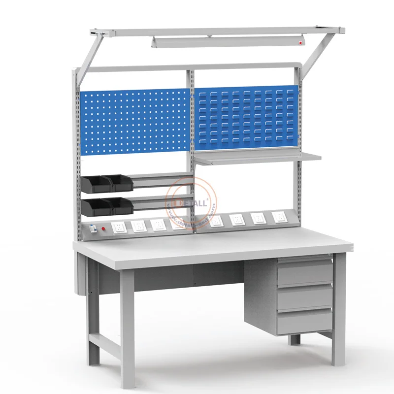 modular antistatic lab operation inspection test warehouse table