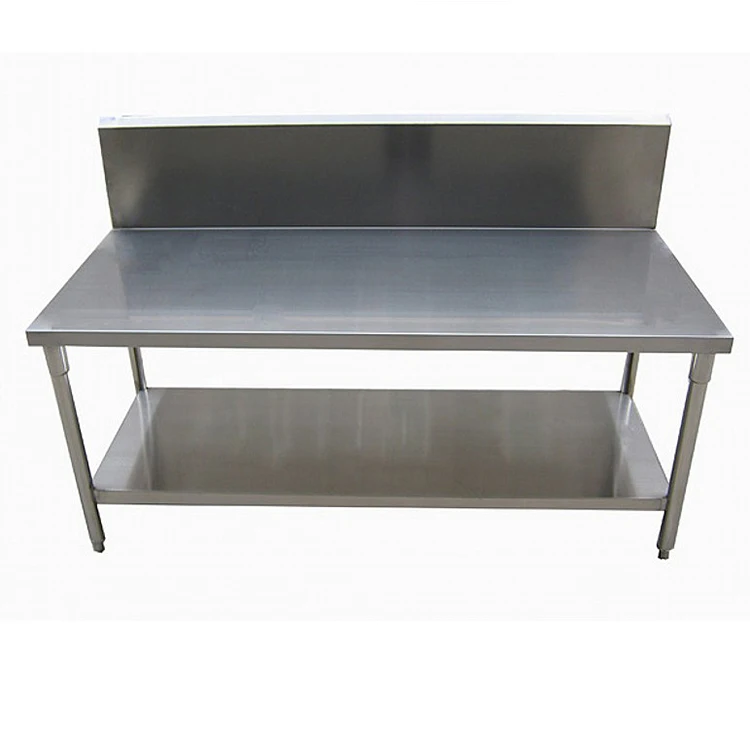 Best Quality Knocked-down Stainless Steel  Restaurant Food Preparation Work Table